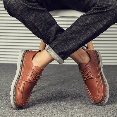 

Summer new mens shoes Korean version of the trend of casual shoes mens warm plus velvet shoes England versatile shoes tide shoes