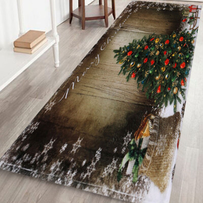 

Toponeto Merry Christmas Welcome Doormats Indoor Home Carpets Decor 40x120CM