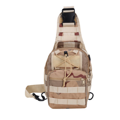 

Tailored Mens outdoor pockets Messenger bag casual sports camouflage chest bag