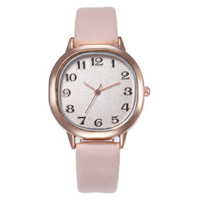

Casual Style Women Watches Roman Numeral Dial Ladies Quartz Wristwatch Business Leather Strap Work Clock Bayan Saat