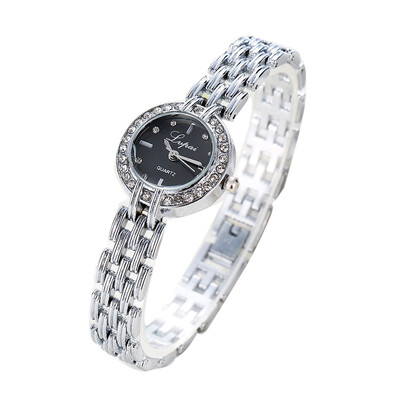 

Best Selling Womens Watches Rose Gold Disc Luxury Ladies Quartz Wristwatch With Rhinestone Bracelet Clock Zegarki Damskie