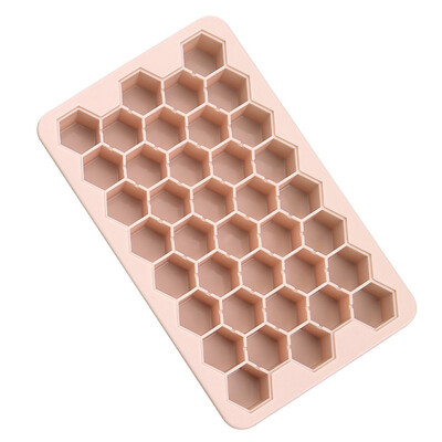 

Toponeto Pudding Cake Chocolate Ice Tray Mold Mould Silicone Honeycomb Shape Jelly