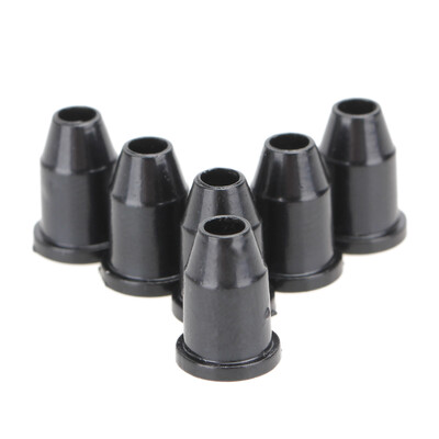 

6 pcs Guitar String Caps Mounting Buckle Through Body Ferrules Bushing