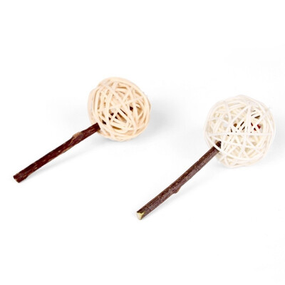 

Toys For Cat Natural Rattan Chewing Toy Catnip Treat Ball Cat Sticks Rattan Ball Rod Cat Catch Rod With Bell Training For Gatos