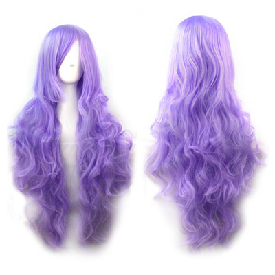 

〖Follure〗Cosplay Costume Wigs Women Long Curl Wavy Red Halloween Party Anime Hair