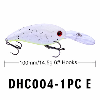 

VISSEN 2PCS Hot freshwater sea fishing bait 10CM-1452G small fat bait mini bait lure plastic hard bait spinners spoon bait