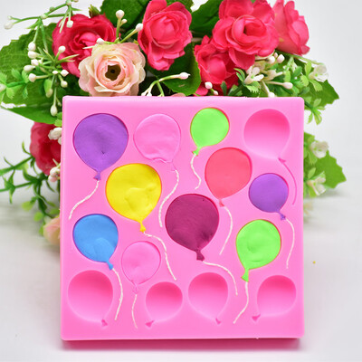 

Siaonvr Silicone Balloons Fondant Cake Sugarcraft Chocolate Decorating Mold Baking Tools
