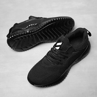 

2019 new mens shoes summer breathable canvas shoes sports shoes trend boys casual shoes flying woven running shoes