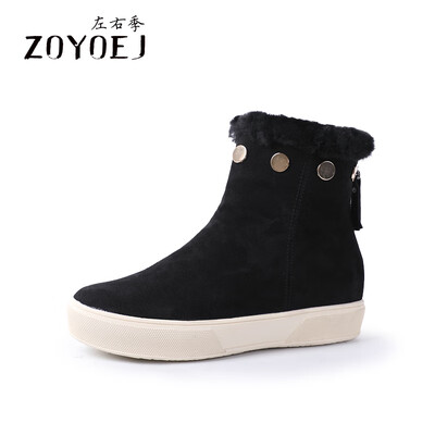

Snowy boots skinny boots cotton thick-soled Martin boots in autumn&winter