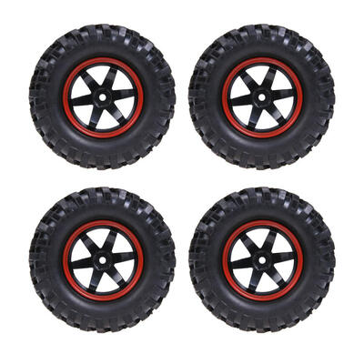 

4pcs RC 110 Universal Vehicle Model Tyres 6 Hole for Crawler Accessory