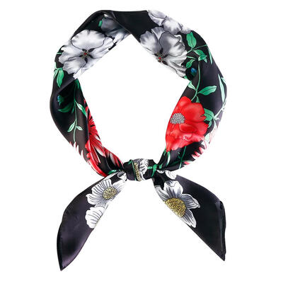 

Imitated Silk Scarf Women Spring Autumn 700x700mm Small Squares Head Scalf