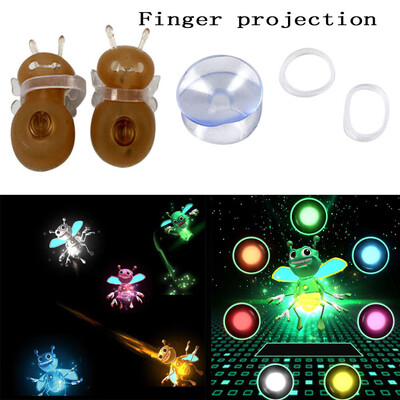 

〖Follure〗Magic lights Magic Finger Tricks Projection Honeybee Magic Lantern Toy