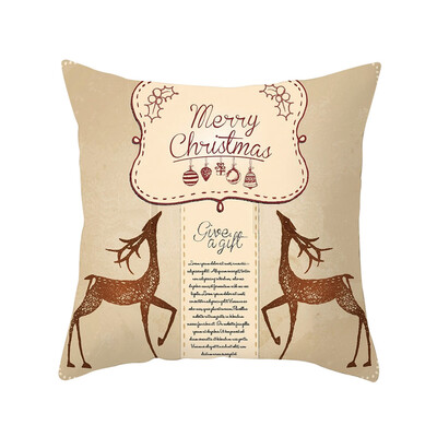 

Tailored Merry Christmas Super Soft Square Throw Pillow Pillow Cover 45x45cm Home Decor