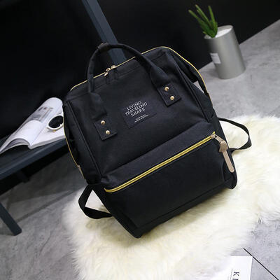

Women Men Hot Canvas Backpacks Wire Clamp Dual-use Stereotypes Student School Backpacks Large Capacity Travel Shoulder Bags