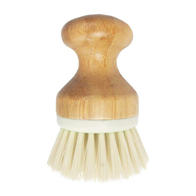 

1 Pc Cleaning Brush Natural Bamboo Handle Pot Dish Bowl Kitchen Cleaning Scrub