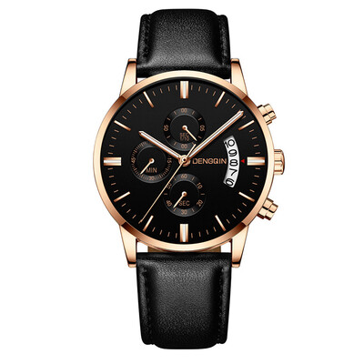 

Gobestart Luxury Watches Quartz Watch Stainless Steel Dial Casual Bracele Watch