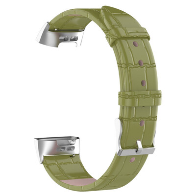 

〖Follure〗Easy Quick Replacement Leather Wristband Band Strap Bracelet For Fitbit Charge 3