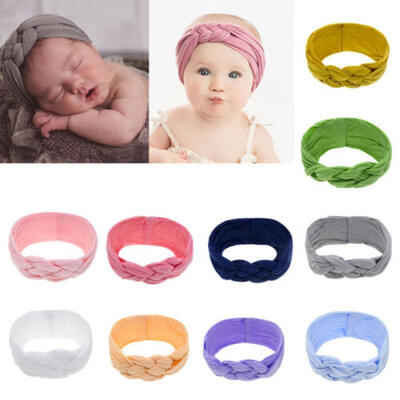 

Baby Girls Bows Kids Turban Knot Bowknot Headband Bow Hair bands Head wrap