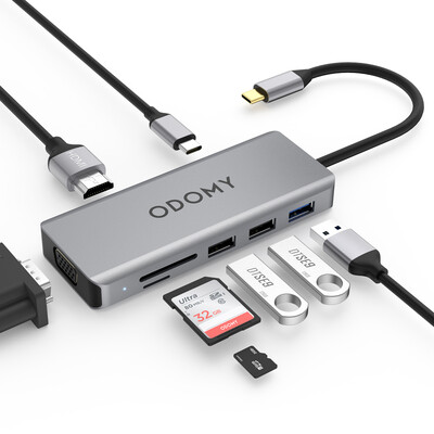 

9-in-1 Ports Type-C Hub Adapter