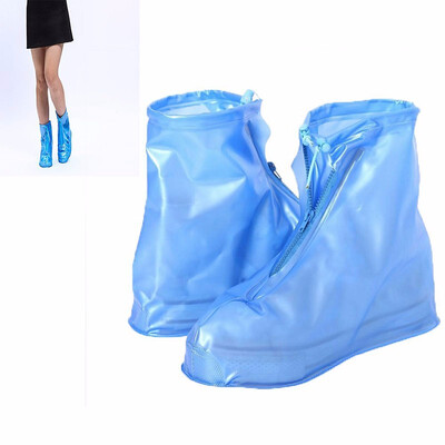 

Outdoor Waterproof Shoe Covers Adjustable Zippered Over Shoes Slip