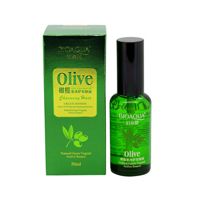 

Hair Care 50ml Multi-functional Pure Olive Argan Oil For Dry Hair Types Hair Scalp Treatment