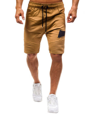 

Mens Chino Shorts Cotton Summer Casual Cargo Combat Half Pants Casual