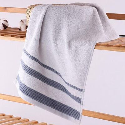 

1Pcs Towel Simple Striped Cotton Home Use Towel Gift Towel 7335cm