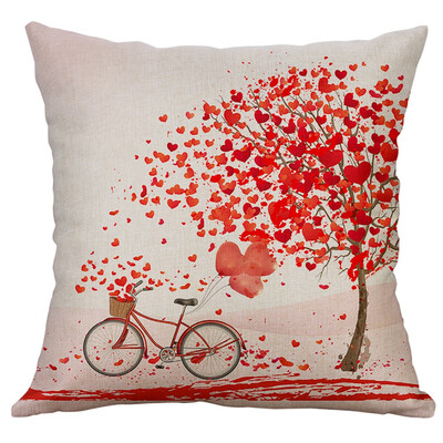

〖Follure〗Linen Lovers Series Valentines Day Confession Pillow Cover Cushion Cover