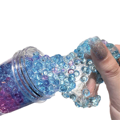 

Beautiful Color Mixing Cloud Slime Putty Scented Stress Kids Clay Toy
