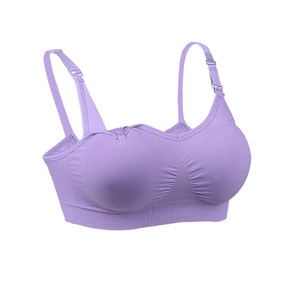 

iLoveSIA Nursing Bra Breathable Anti-Hit Hammer Full Cup No Trace Breastfeeding Bra-4P-70235623