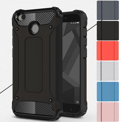 

Heavy Duty Bumper Case Xiaomi Redmi 4X Hybrid Armor Cover Xiomi Redmi 4X Redmi4x Silicone TPU Case Covers