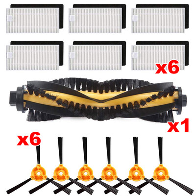 

Side Brushes Filters Sponge Vacuum Cleaner Kit For Ecovacs DEEBOT N79S N79