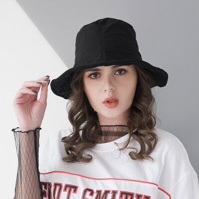 

Womens hat summer new street sunscreen hat any shape basin hat Korean versatile fashion sun hat