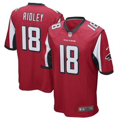 

Mens Football Jersey Atlanta Falcons Calvin Ridley Red 2018 Draft First Round Pick Game Jersey