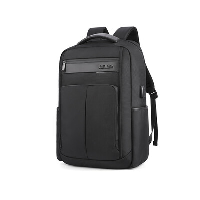 

Mens Fashion business backpack male notebook 156 inch computer bag USB rechargeable large capacity mens backpack