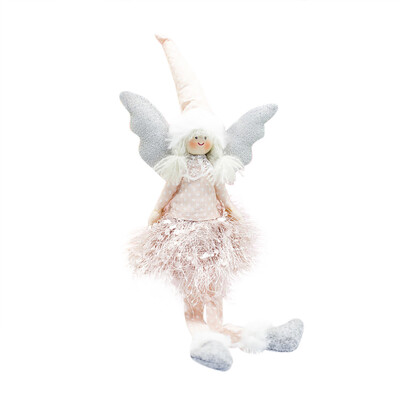 

Siaonvr Christmas Angel Doll Christmas Long Feet Doll Decoration Home Party Ornament