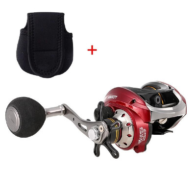 

Lixada 101 Ball Bearings Baitcasting Reel 631 Gear Ratio Lightweight Smooth Metal Spool Ice Fishing Reel