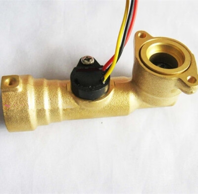 

Water flow sensor Hall switch sensor boiler flowmeter for Water heaters drinking fountains G12 03-10lmin 20MPa DC3-24V