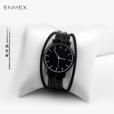 

Enmex French Elegant Mori Womens Watch Magnetic Steel Buckle chic Handrope Watch