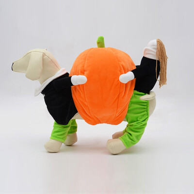 

Novel Pumpkin Pet Coat Warm Coat for Dog Jacket Funny Pumpkin Clothes for Dog Clothes Halloween Puppy Costume