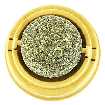 

Cat Natural Catnip Toy Flavor Treat Ball Kitten Cleaning Teeth Pet Supplies