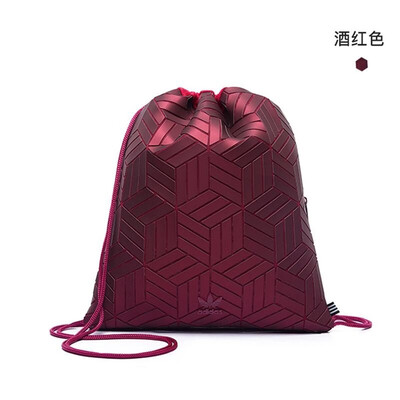 

Adidas GYMSACK 3D official original diamond design women girl backpack fashion shoulder gym fitness bag outdoor athletic bag