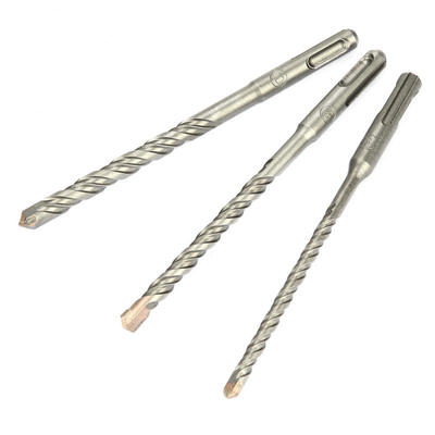 

Greensen 3pcs 6810mm Electric Hammer Drill Bits Set SDS Plus Shank 160mm Length