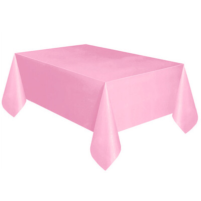 

Gobestart Large Plastic Rectangle Table Cover Cloth Wipe Clean Party Tablecloth Covers BK
