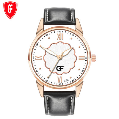 

Gobestart Hot Man Leather Watch Whatever Late Anyway Letter Watches New Pointer glow