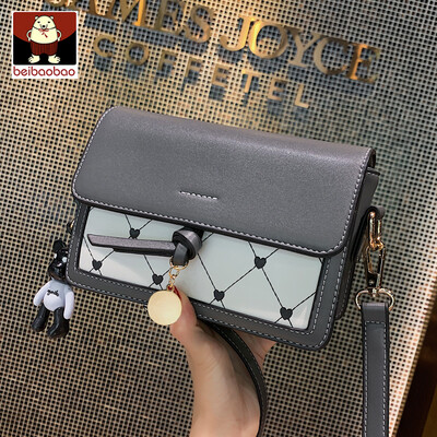 

On the new small bag womens new 2019 tide texture Korean fashion shoulder bag foreign style Joker Messenger bag