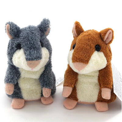 

Talking Hamster Electronic Plush Toy Mouse Pet Sound Gift Children Plush Cute W