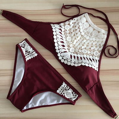 

Sexy Women Push-up Bikini Set Padded Bandage Swimsuit Swimwear Beachwear