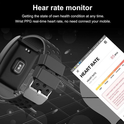 

QS05 Smart Wristband Watch Blood Pressure Oxygen Heart Rate Fitness Tracker