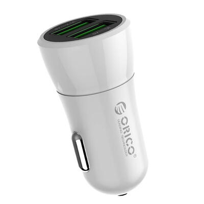 

ORICO UPQ-2U 12W Quick Charge Mini Car Charging Phone Charger Dual USB Port